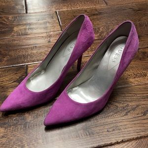 These have only been worn a couple of times. They are in great condition!